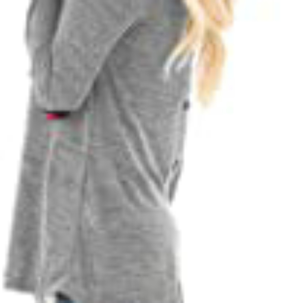 Long Sleeve elbow patchwork Tunic - Picture 6 of 7